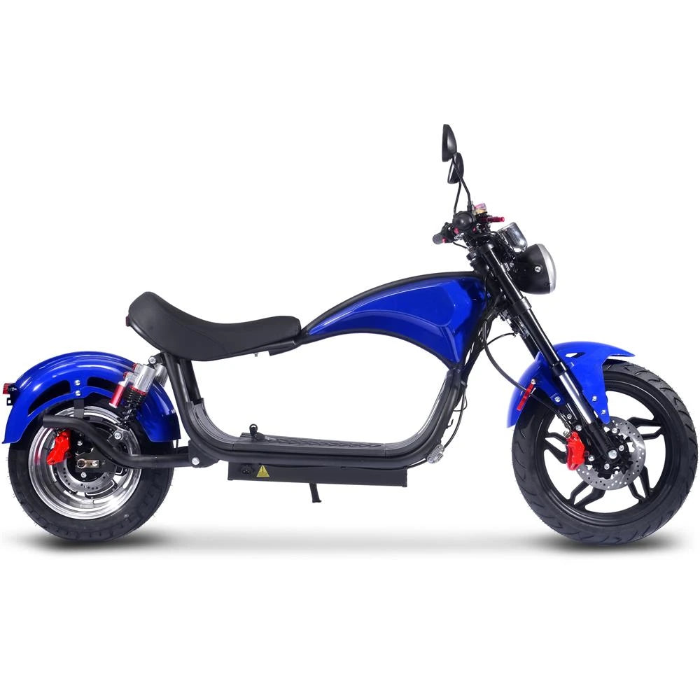 [USA Direct] Mototec Lowboy-M4 Electric Scooter - Recommended Top Speed 25KM/H, 2500W Motor, 60V 30AH Battery, 55-80KM Mileage, 135KG Payload Electric Motorcycle
