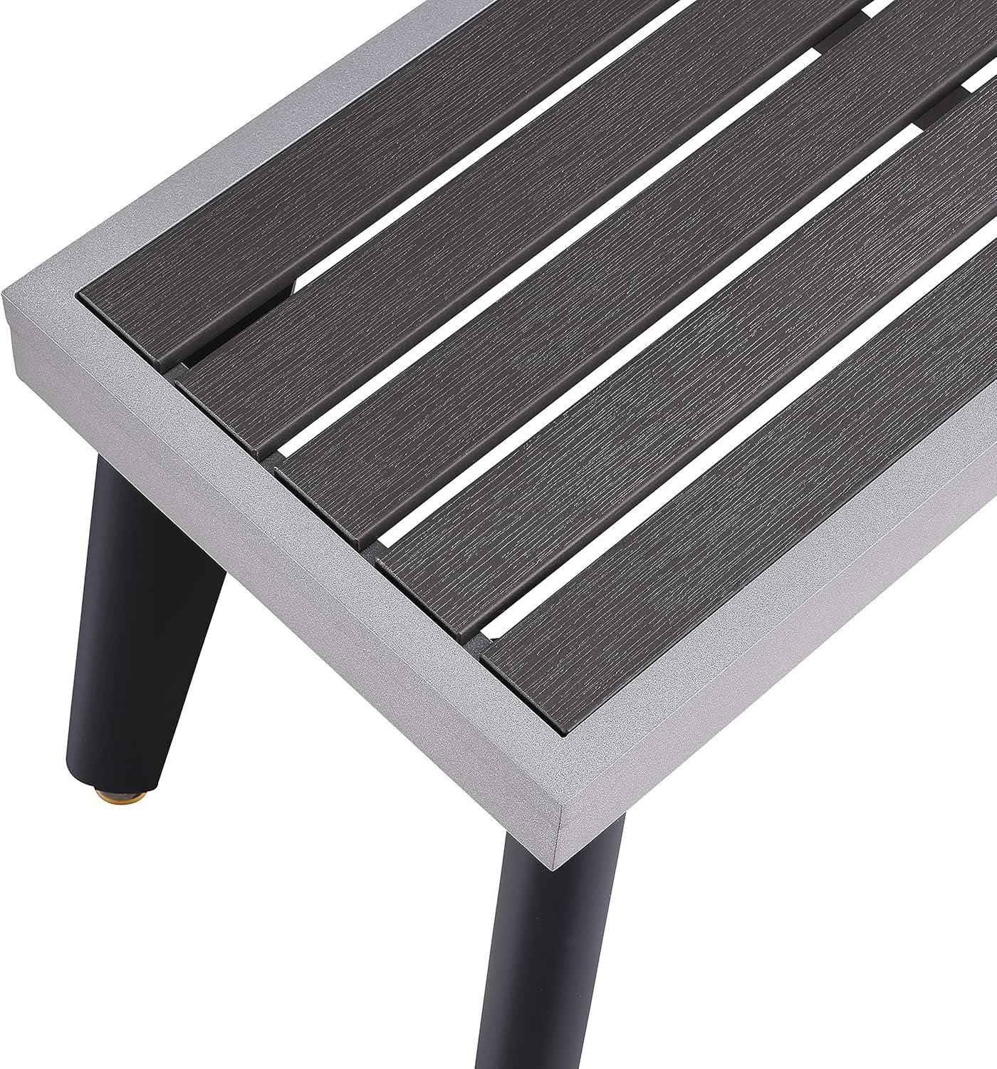 Santorini 82" Outdoor Slate Pool Table with Dining Top Benches and Ping Pong