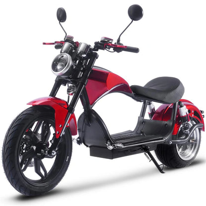 [USA Direct] Mototec Lowboy-M4 Electric Scooter - Recommended Top Speed 25KM/H, 2500W Motor, 60V 30AH Battery, 55-80KM Mileage, 135KG Payload Electric Motorcycle