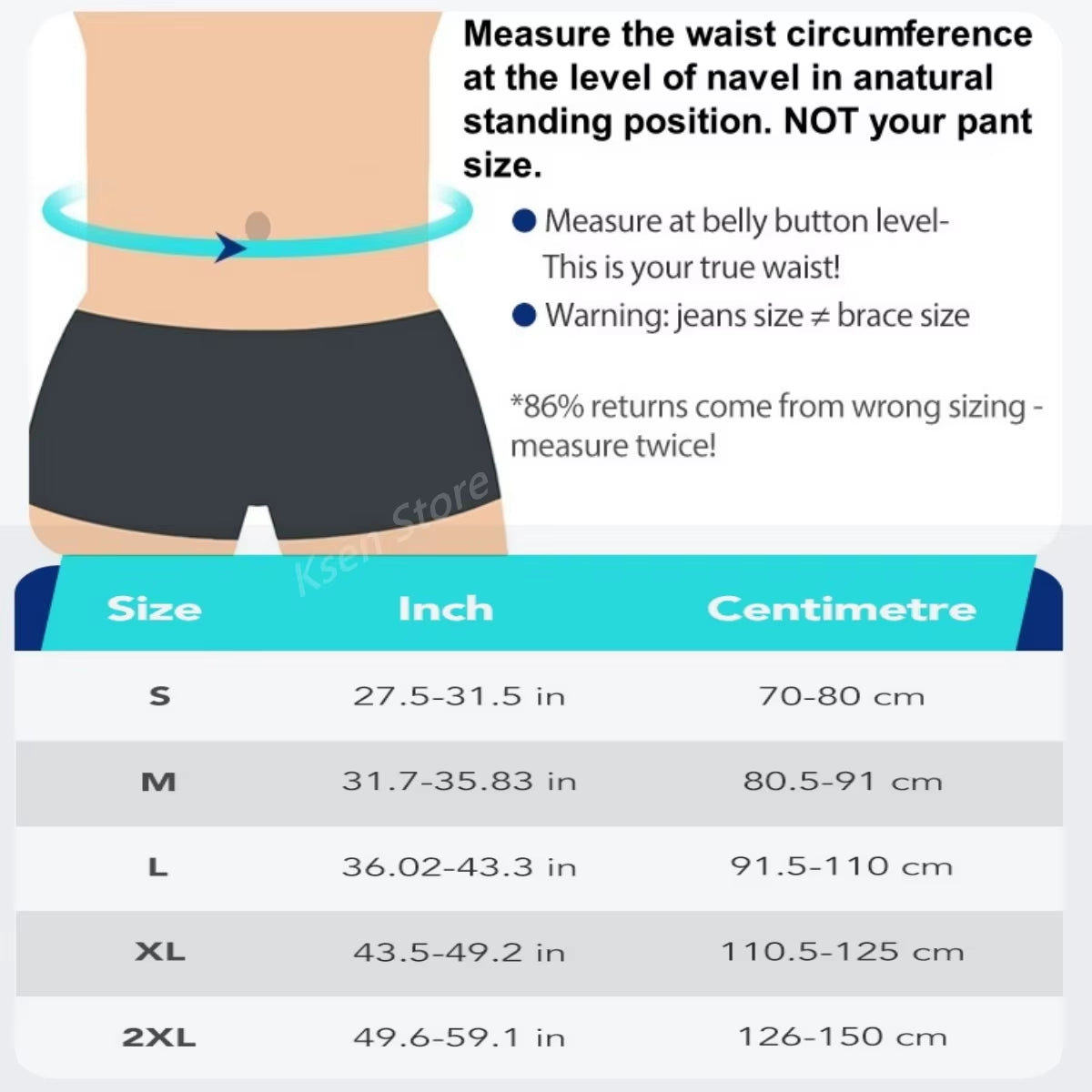 Waist Support with Ergonomice Curved Support Adjustable Breathable Lumbar Back Belt for Lower Back Pain Herniated Disc Sciatica