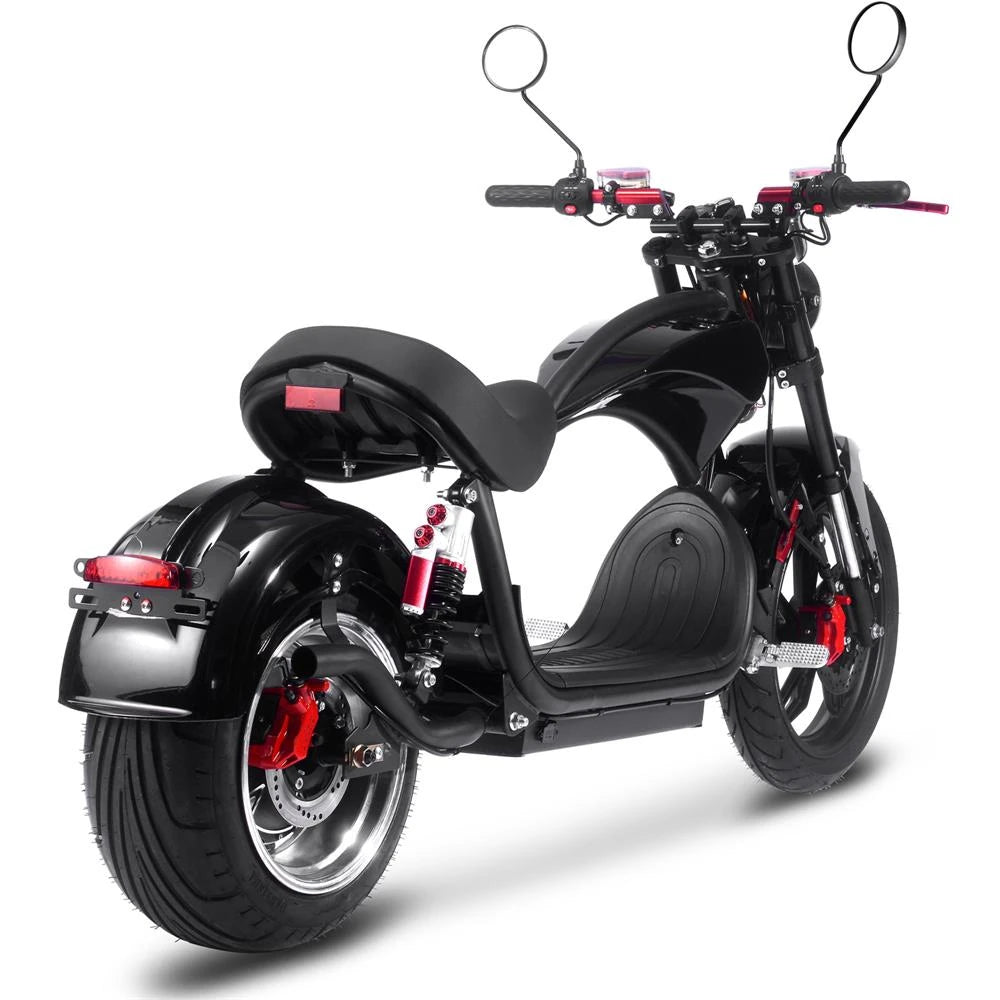 [USA Direct] Mototec Lowboy-M4 Electric Scooter - Recommended Top Speed 25KM/H, 2500W Motor, 60V 30AH Battery, 55-80KM Mileage, 135KG Payload Electric Motorcycle