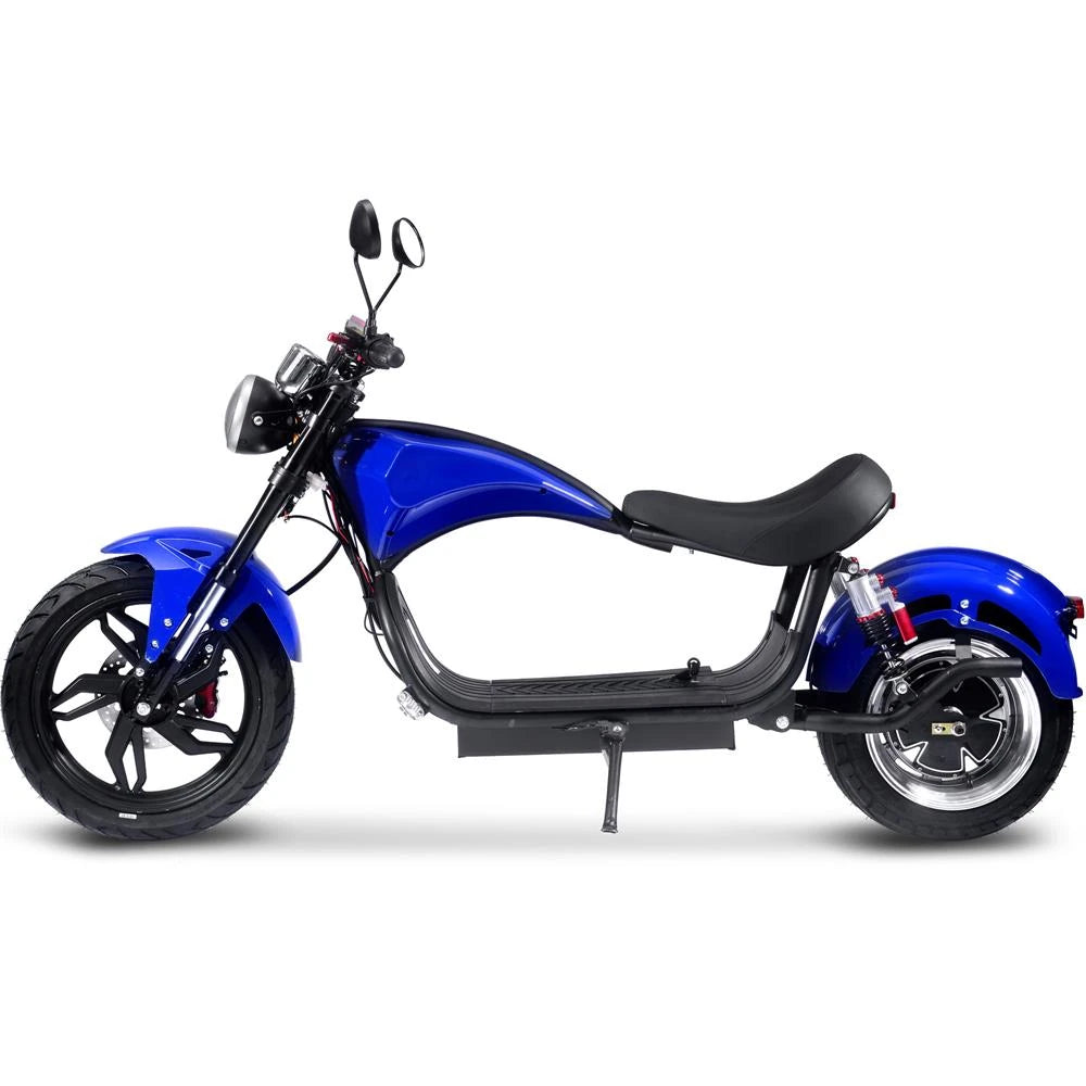 [USA Direct] Mototec Lowboy-M4 Electric Scooter - Recommended Top Speed 25KM/H, 2500W Motor, 60V 30AH Battery, 55-80KM Mileage, 135KG Payload Electric Motorcycle