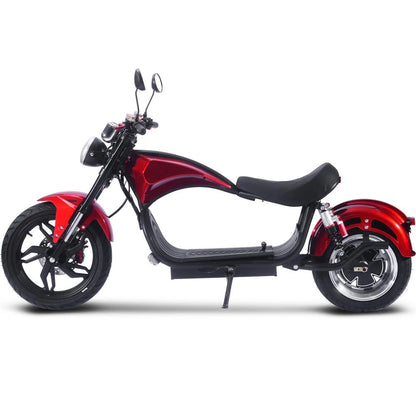 [USA Direct] Mototec Lowboy-M4 Electric Scooter - Recommended Top Speed 25KM/H, 2500W Motor, 60V 30AH Battery, 55-80KM Mileage, 135KG Payload Electric Motorcycle